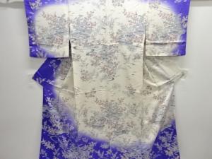 茶屋辻模様付け下げ小紋着物